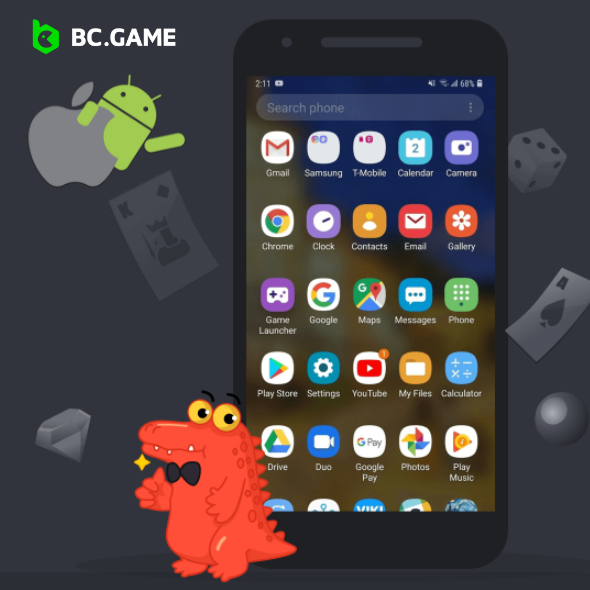 Мобільний додаток BC.Game