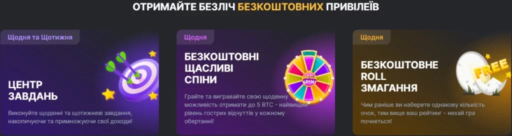 Бонусні пропозиції на BC.Game Україна