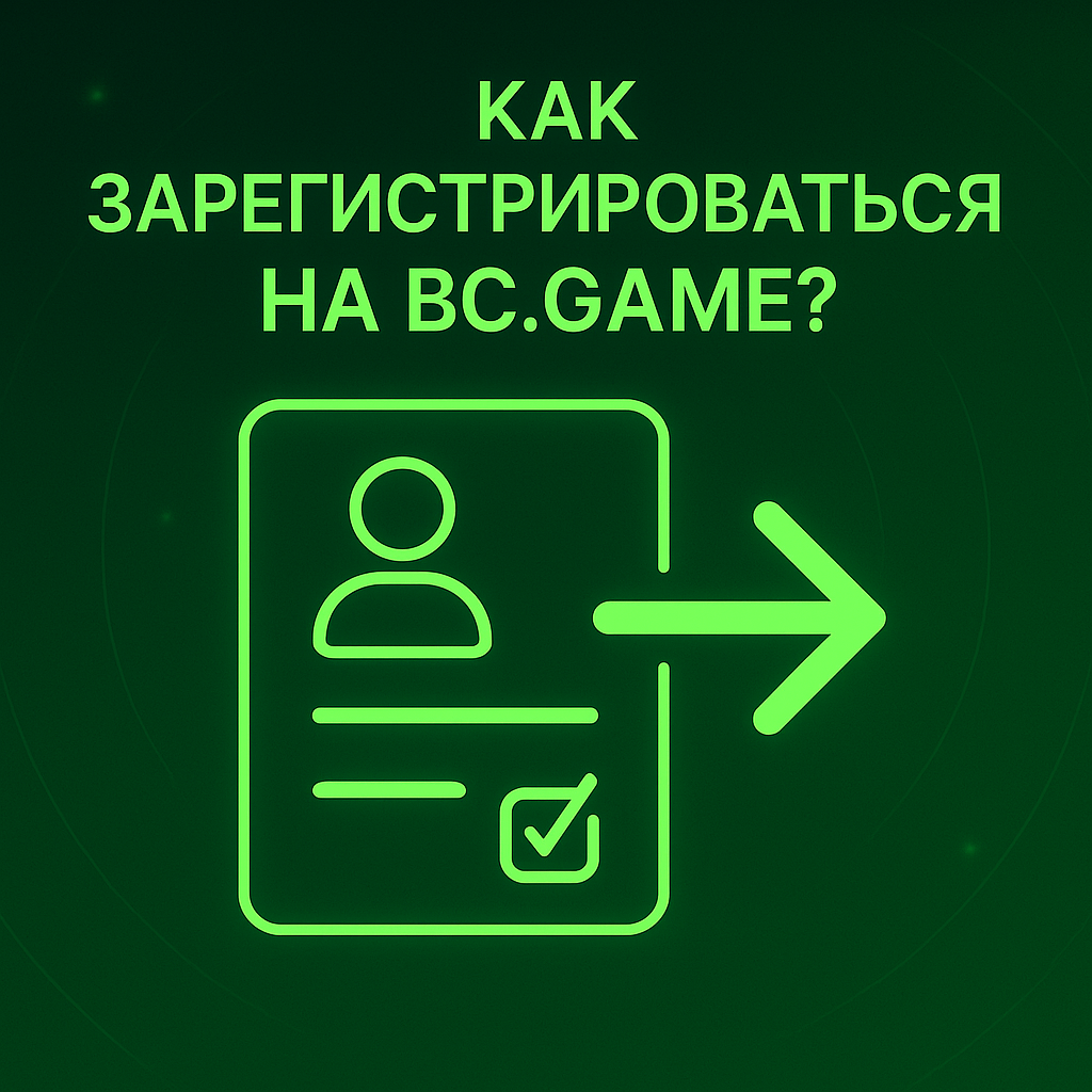Как зарегистрироваться на BC.Game?